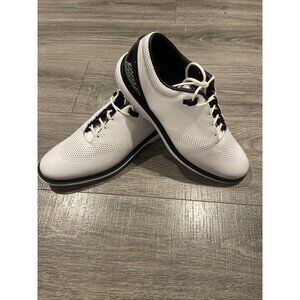 Nike Air Jordan Golf Shoe Mens 10 ADG 4 White Black DM0103-110 US leopard